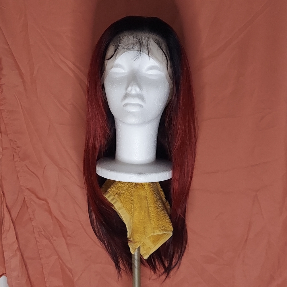 Its a Wig! 360 All Round Deep Lace Wig 100% Human Hair Premium Mix TT Burg